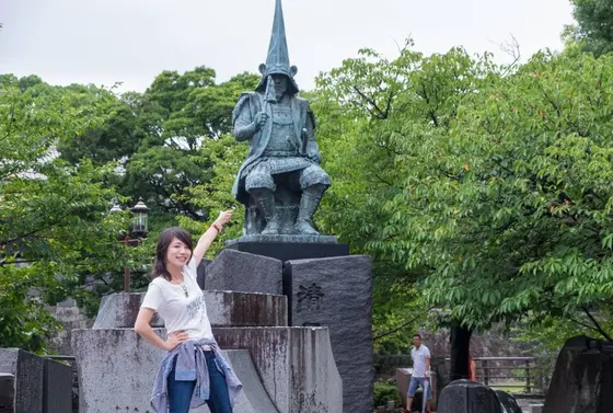 清正公像