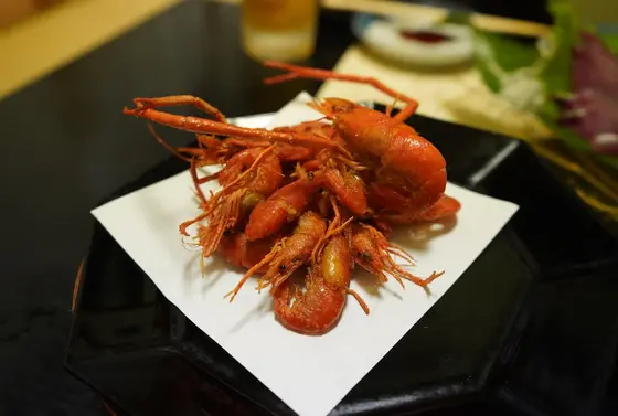 イセエビ塩焼