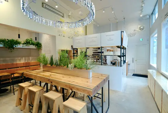 オシャレな店内