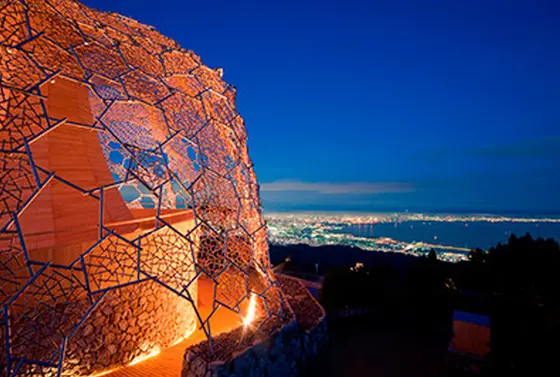 六甲山光のアート「Lightscape in Rokko」 ～ Autumn Version ～