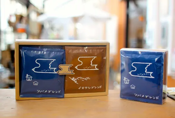 おみやげにピッタリな、ツバメコーヒー印の商品