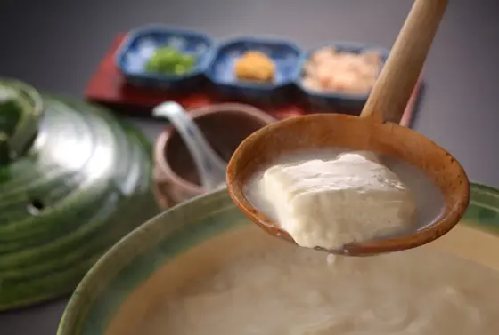温泉湯豆腐