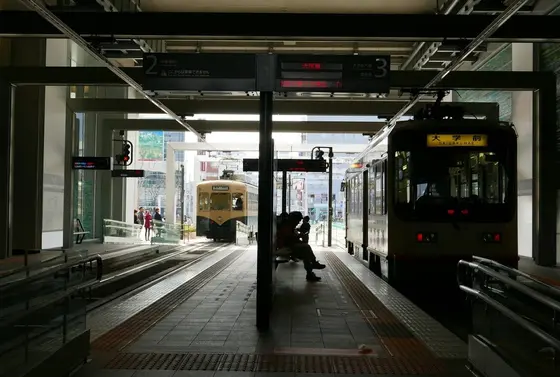 富山駅乗り場