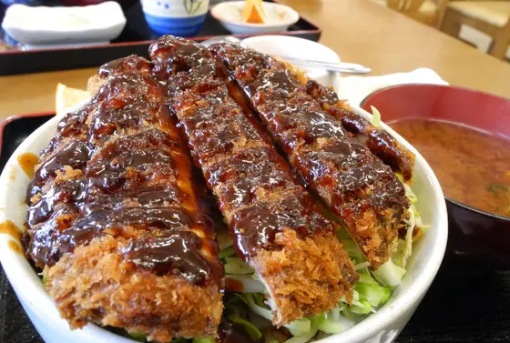 名物しいたけ丼
