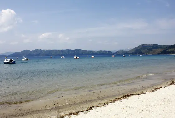 夏は湖水浴を楽しもう！