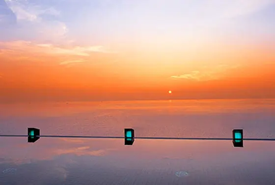 朝に、夕に表情を変える景色たち