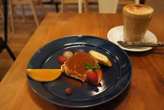 カフェはイタリアンベース
