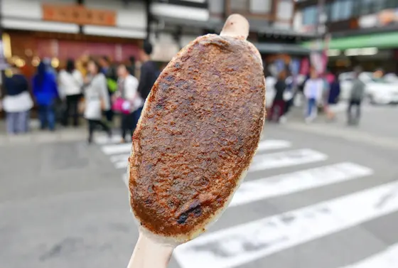 五平餅も頂きます