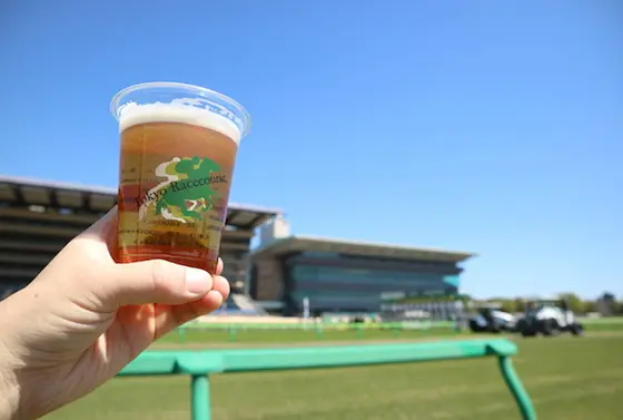 ビール片手にいざ参戦！