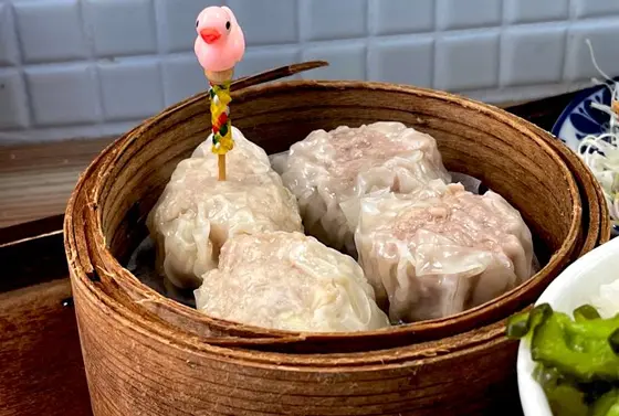 出来立てアッツアツのシュウマイ🤤