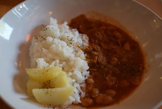おすすめはカレー!