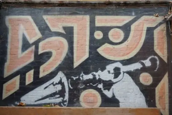 カラフルなgraffitiもいいですね！