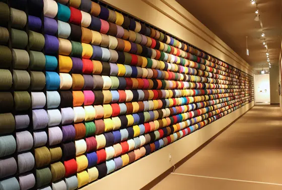 実際にタオルが作られる様子が見れます！