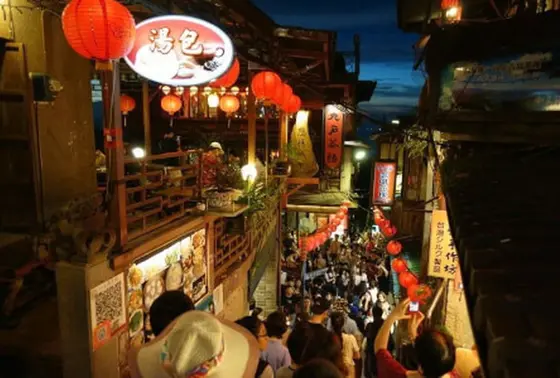 阿妹茶館のすぐそば