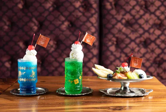 季節のフルーツが楽しめるパフェ