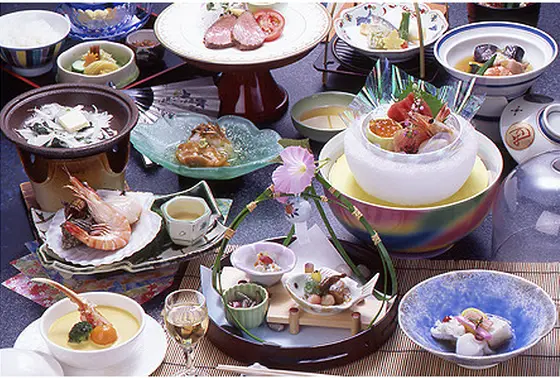 夕食は最高