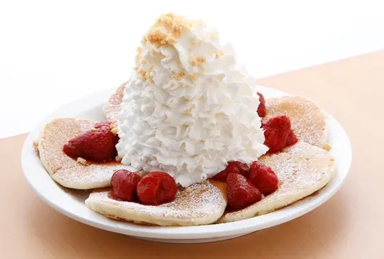 ホイップクリームのタワー！