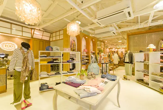 綺麗な店内