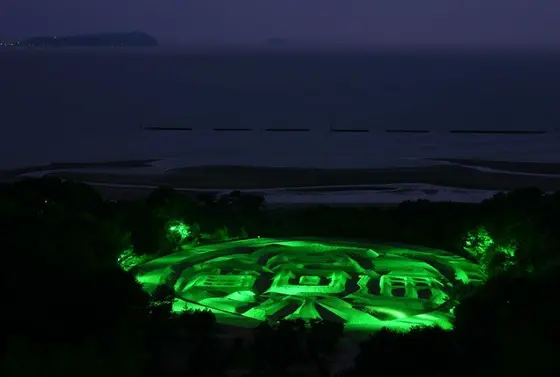 夜の寛永通宝
