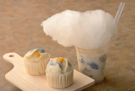 雲をイメージしたスイーツ