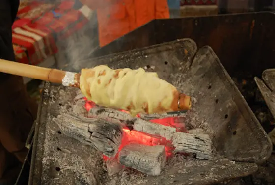 バームクーヘン作り