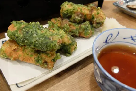 竹輪の磯辺揚げ