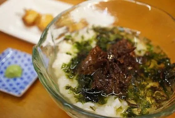 お茶漬けが旨い
