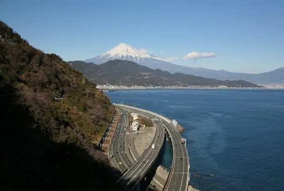 日本の大動脈がこんなに交わっている・・・