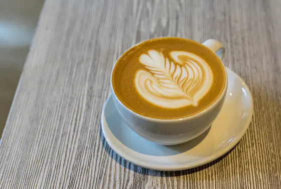 コーヒーでほっと一息