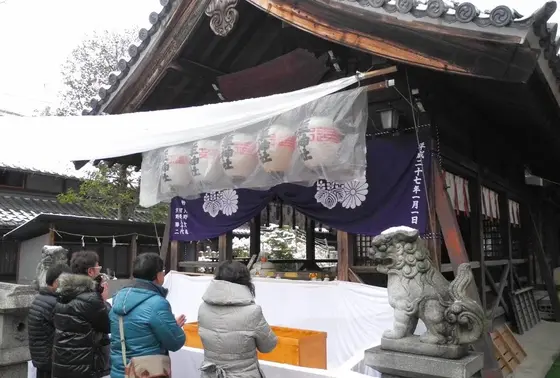 こちらが拝殿になります
