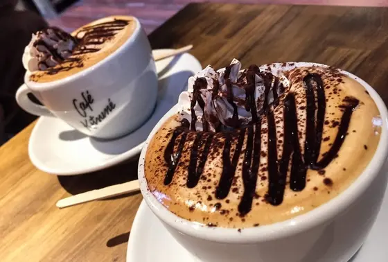 ほどよい甘さのコーヒー