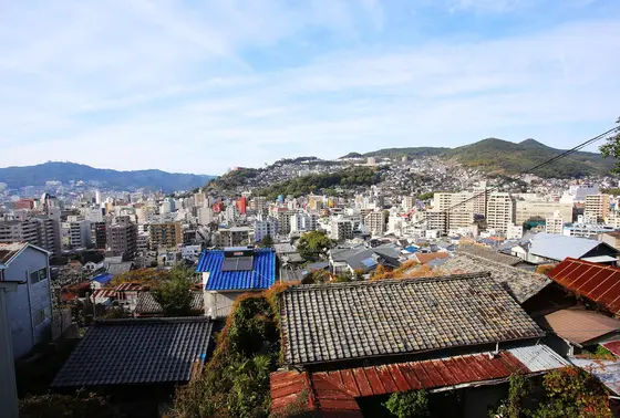 長崎市街風景