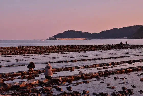 鬼の洗濯板（波状岩）
