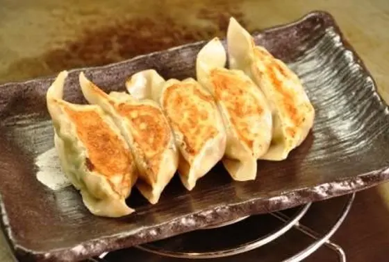 豚耳ギョーザ