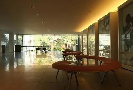 文化センターの受付