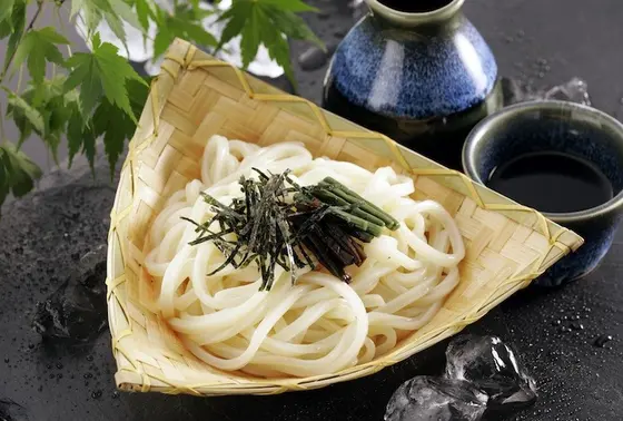 食事はこれ！水沢うどん