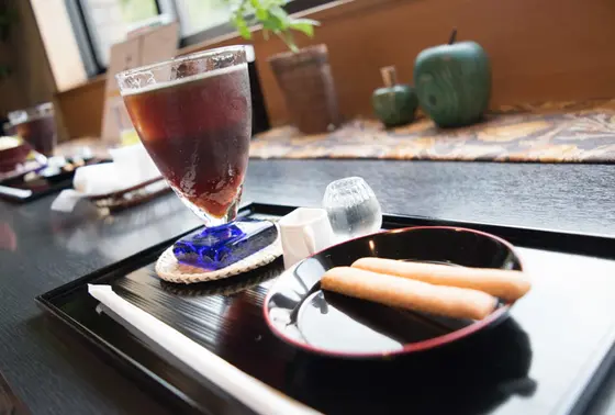 お茶だけでなくコーヒーもとても美味しい