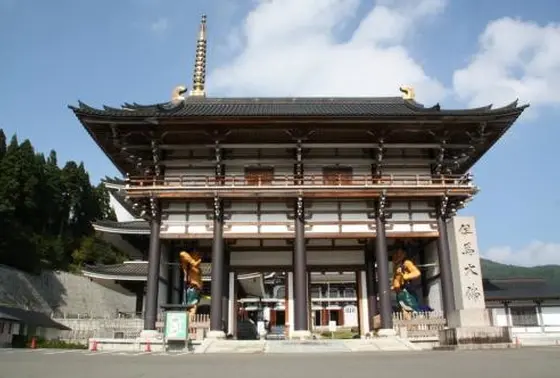 幾何学的な造形美の「大門」