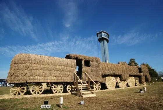 2016年2月のわらアート