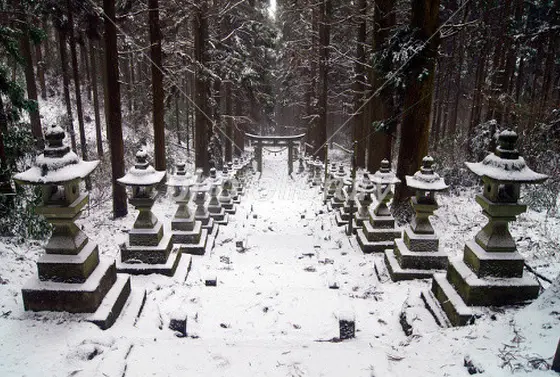 雪の降った日は特別な空気が漂う