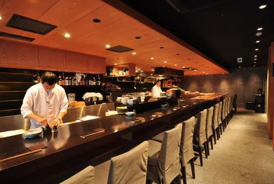 厨房が見える造り