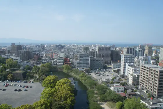 大分県庁新館　眺望
