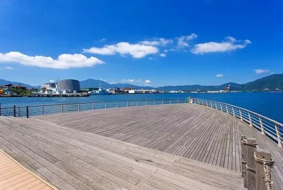海の見える公園