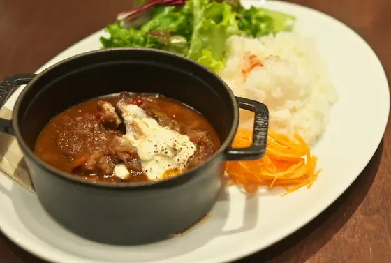 食事メニューも豊富です。