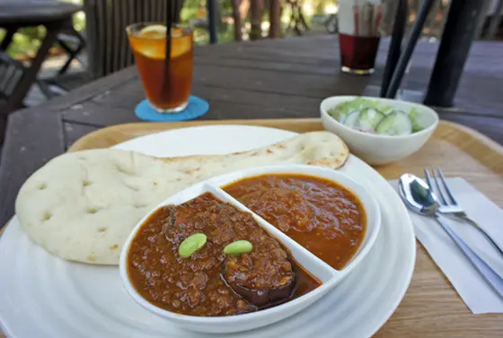 カレーが人気！