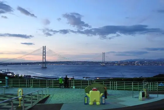 夕日や夜景がキレイ！！！！