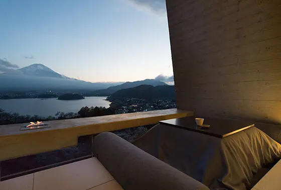 こたつで絶景を拝めます🍵