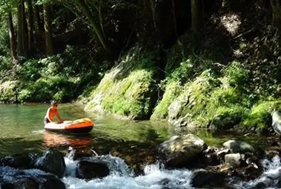 きれいな川が！