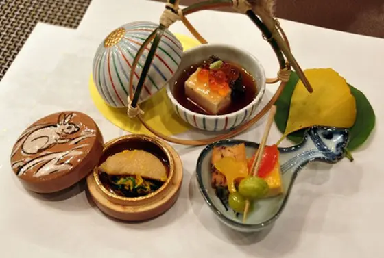旬の食材を生かしたお料理