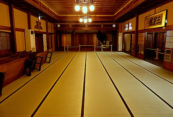 「百畳間」と謳われた大広間